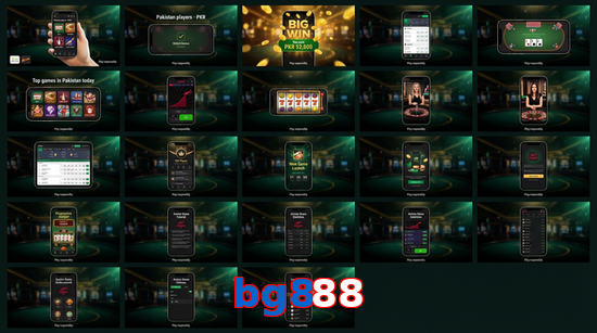 Main screen of Bg888 bet page for PK players